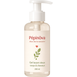 Gel lavant doux corps et cheveux